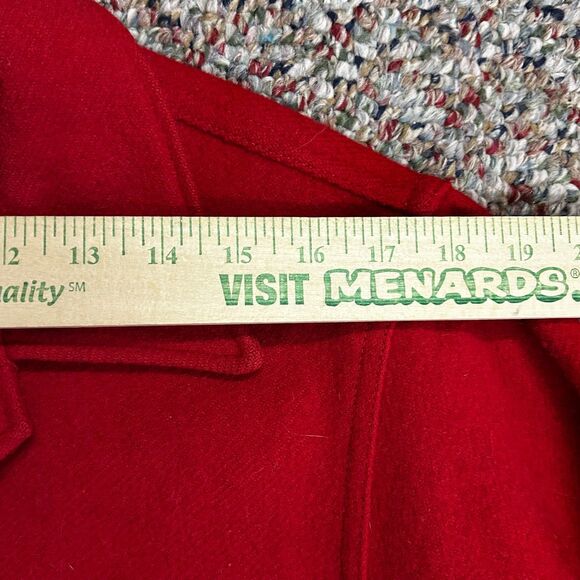 VTG Boy Scouts Of America Red Official Wool Amaquonsippi Shirt Jacket Chest Sz M - Picture 13 of 16